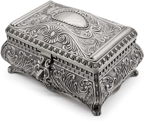 metal jewelry box for women